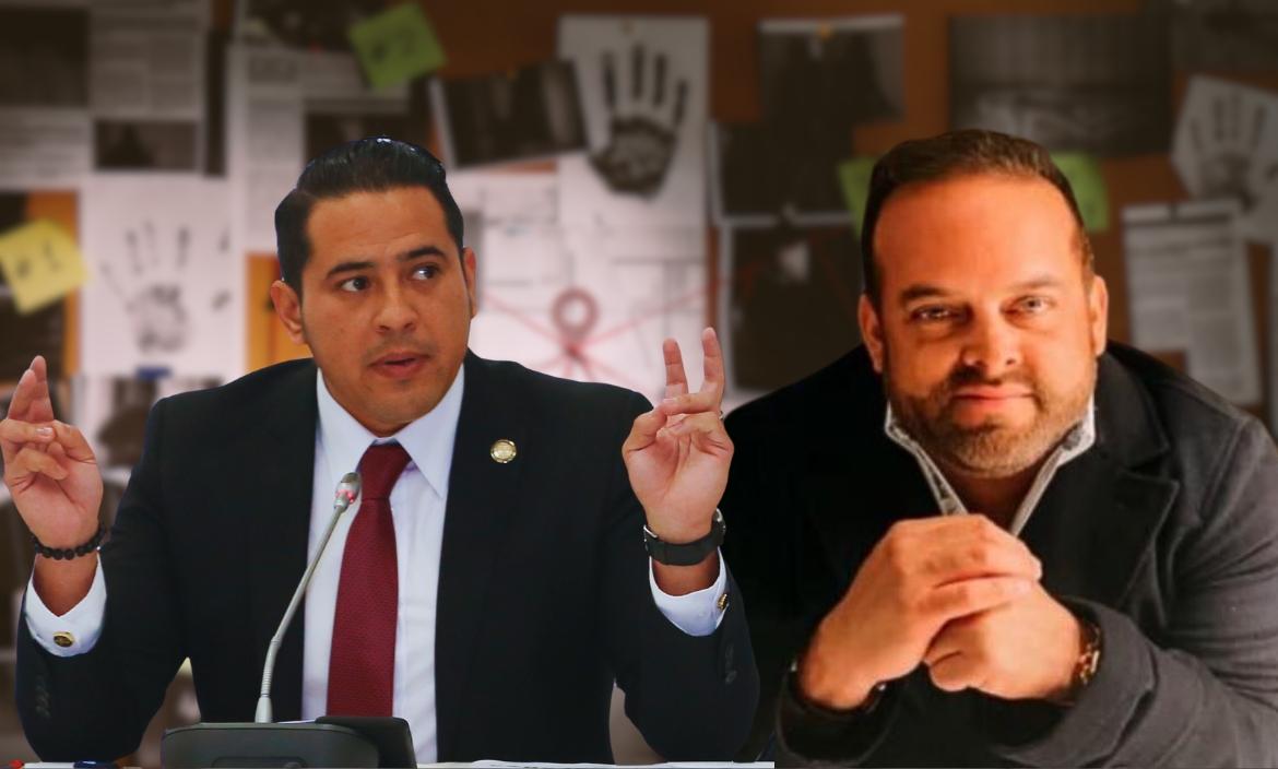 Ronny Aleaga y Xavier Jordán han sido relacionados por la Fiscalía. El último sería el líder del primero, de acuerdo al ministerio público.