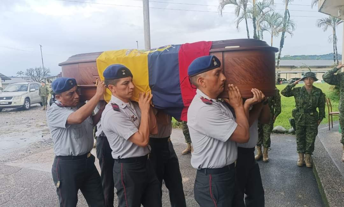 Cuatro de cinco militares fueron reconocidos y la capilla ardiente es en la Brigada de Selva 17 Pastaza.