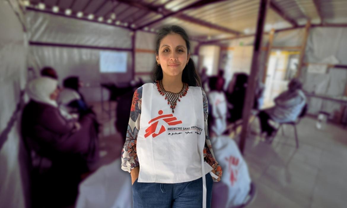 Gisela Silva González es una psicóloga ecuatoriana en la Franja de Gaza. Ella está a cargo del Servicio de Salud Mental de Médicos Sin Fronteras.