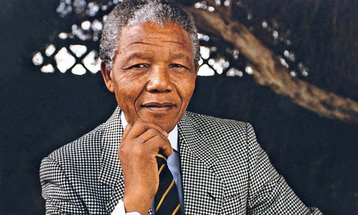 nelson mandela fue presidente de Sudáfrica.