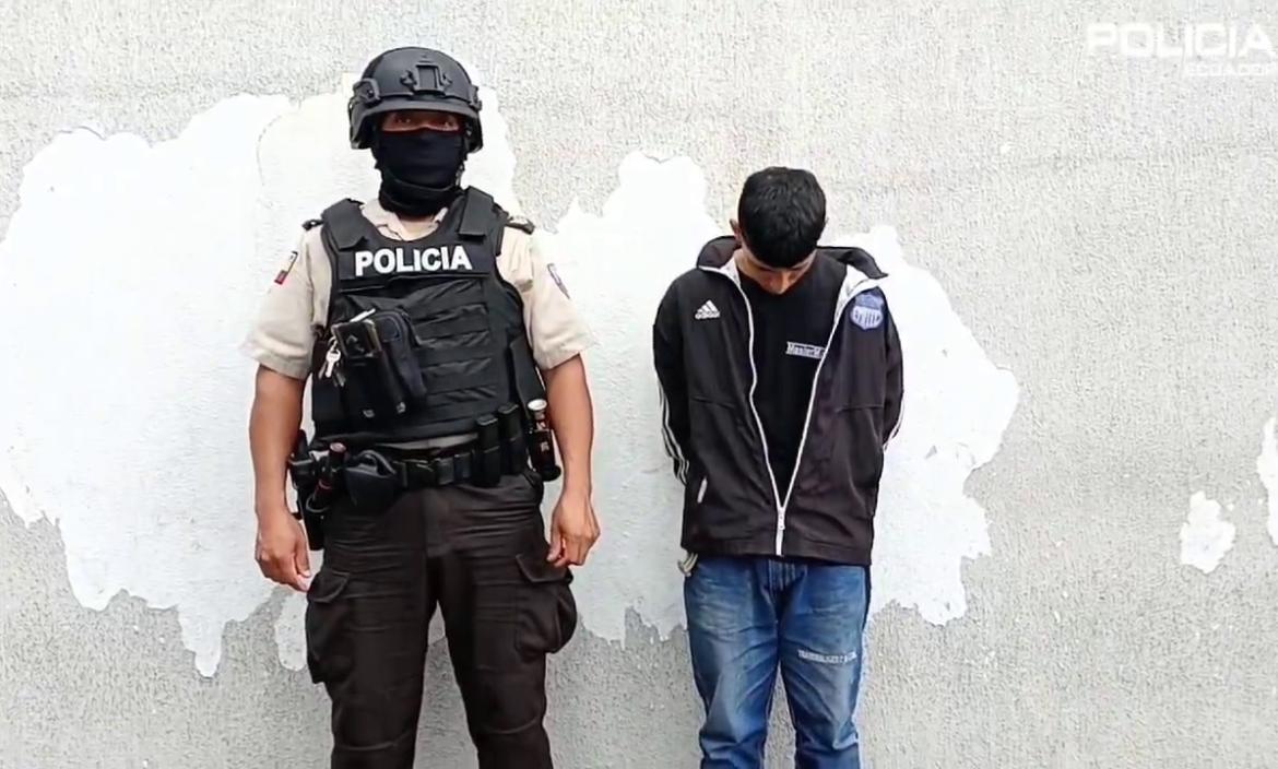 detenido por moto robada en Guayaquil