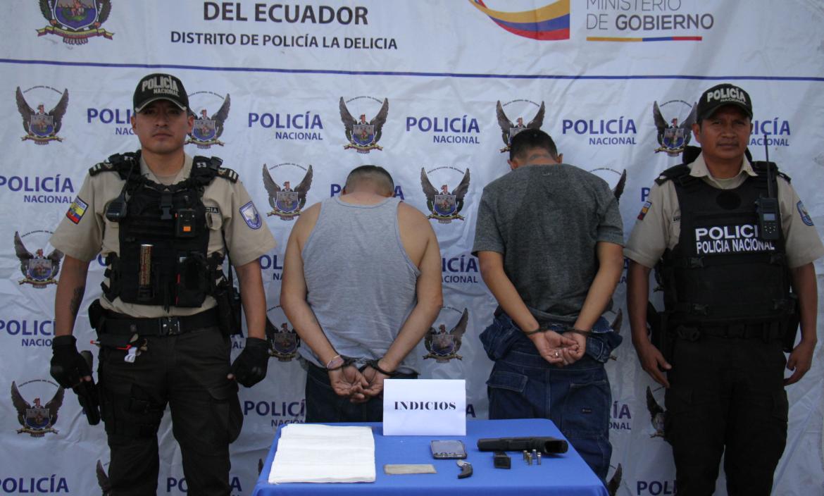 Detenidos - secuestro - Quito