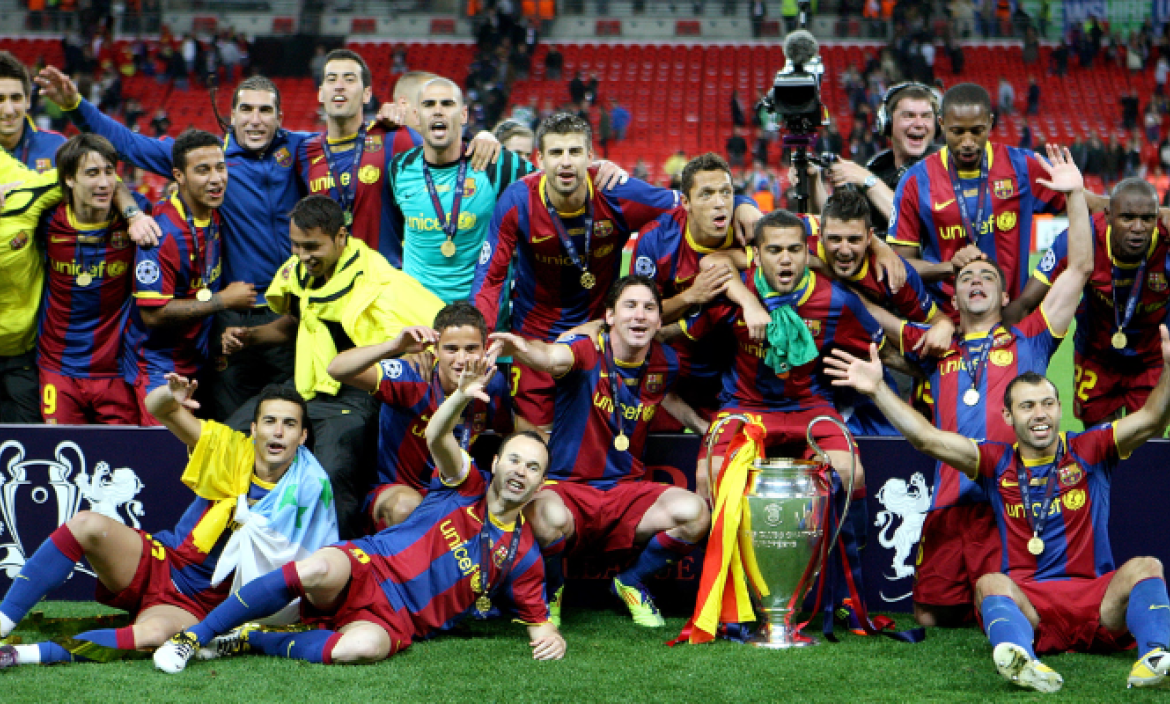 El Barcelona de España ganó la Champions un día como hoy.