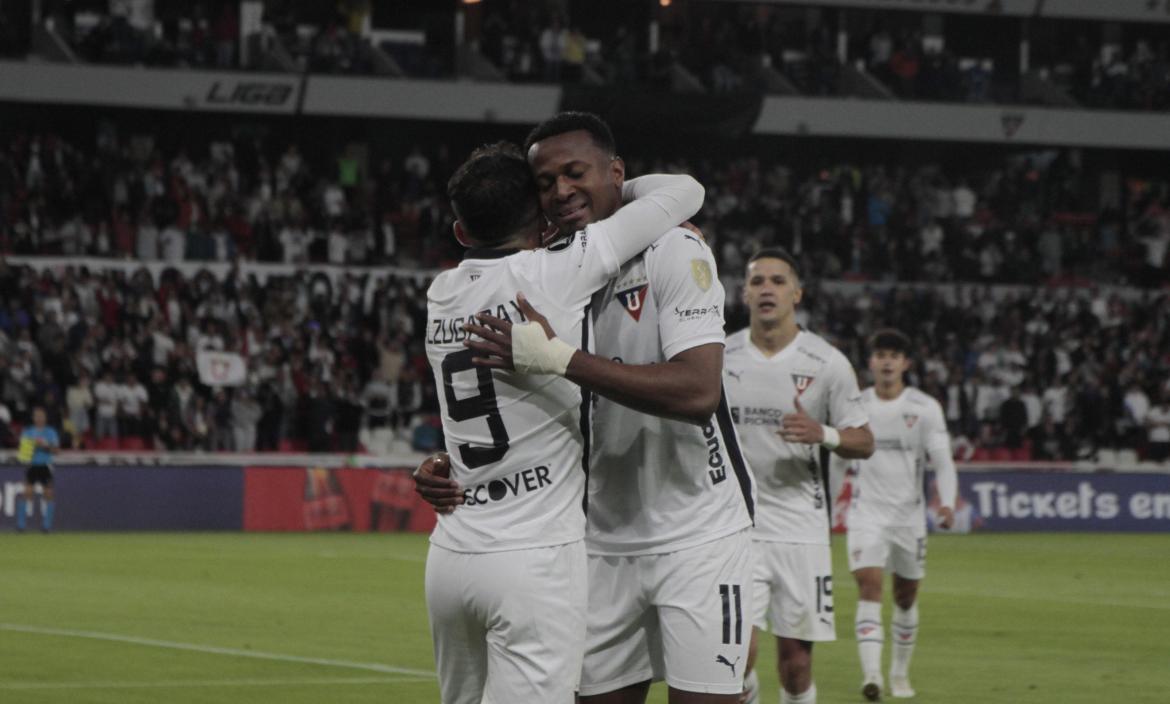 Liga de Quito jugó un partido de Copa Sudamericana.