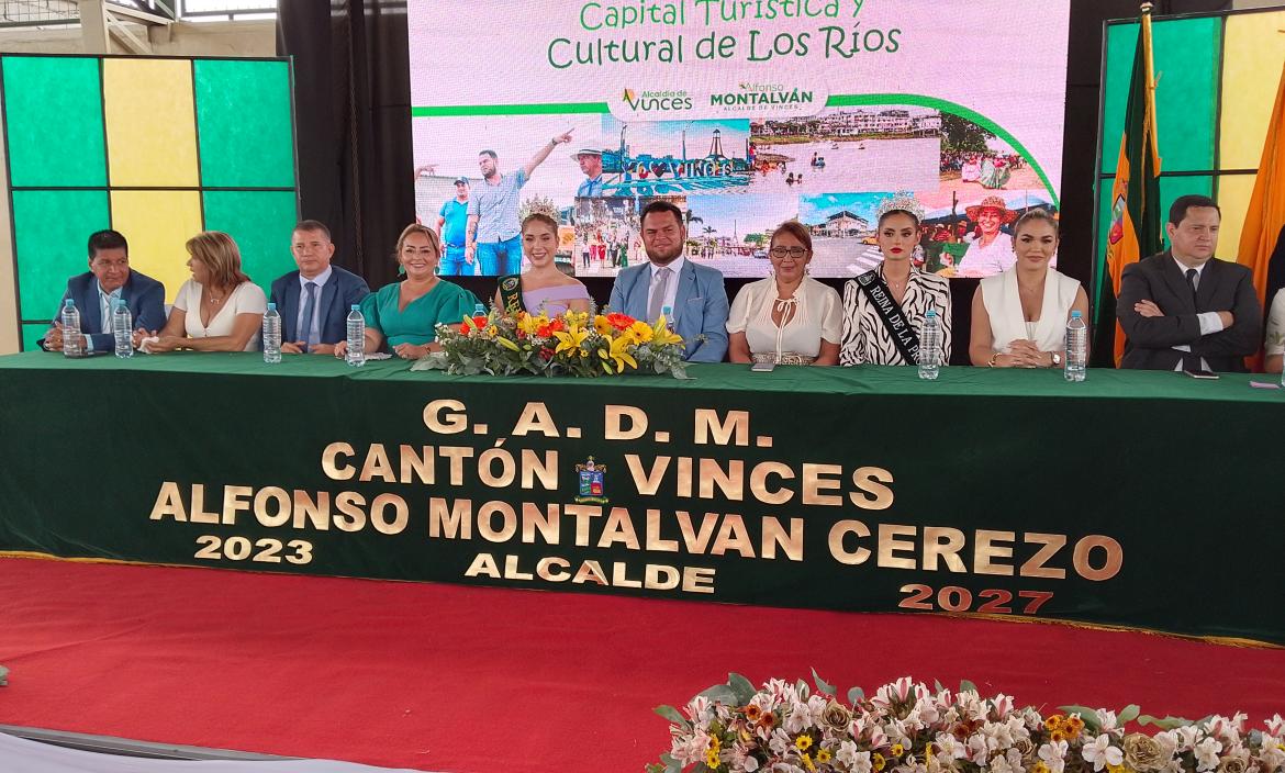 El cantón Vinces celebra aniversario de cantonización.