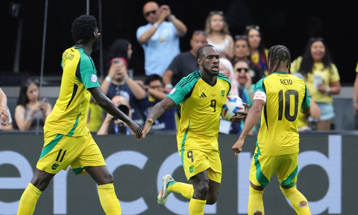 Jamaica le anotó su primer gol en Copa América a Ecuador.