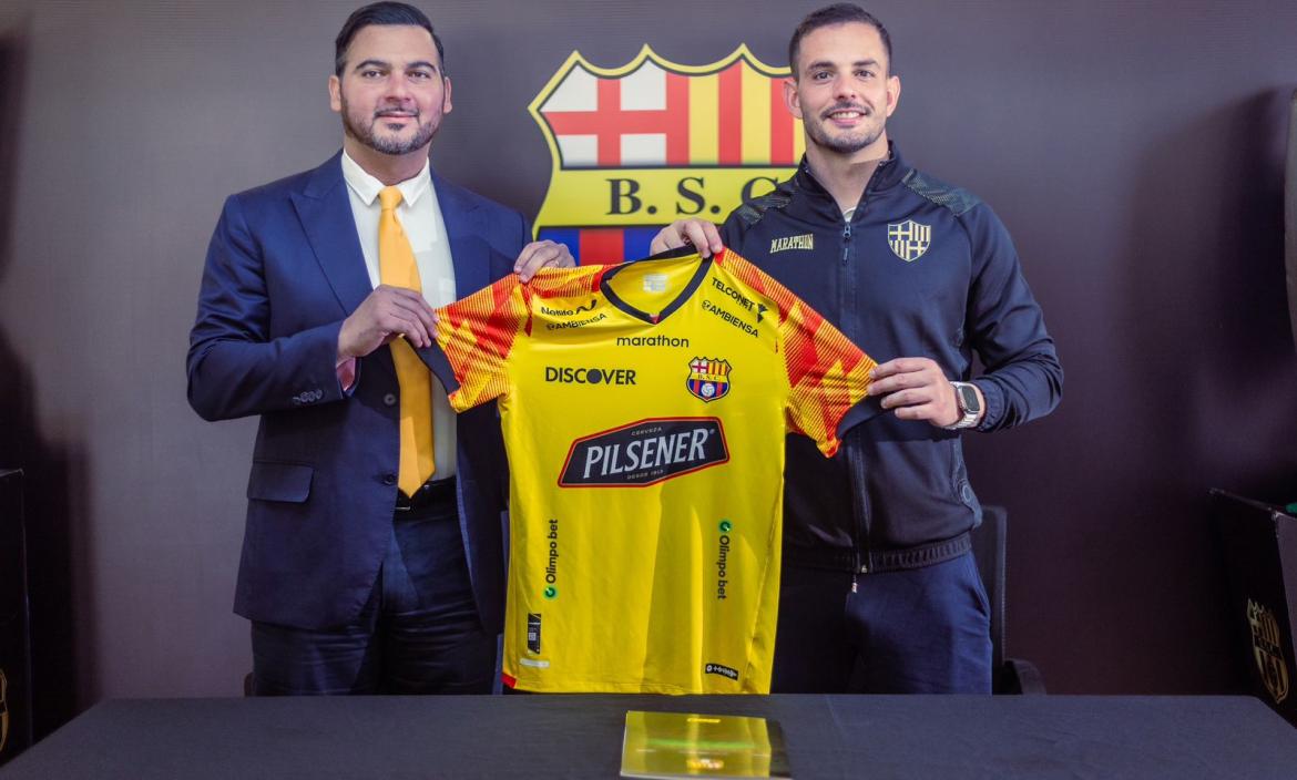 Octavio Rivero es el nuevo jugador de Barcelona.