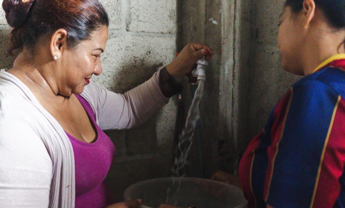 Agua potable en cooperativas del noroeste de Guayaquil