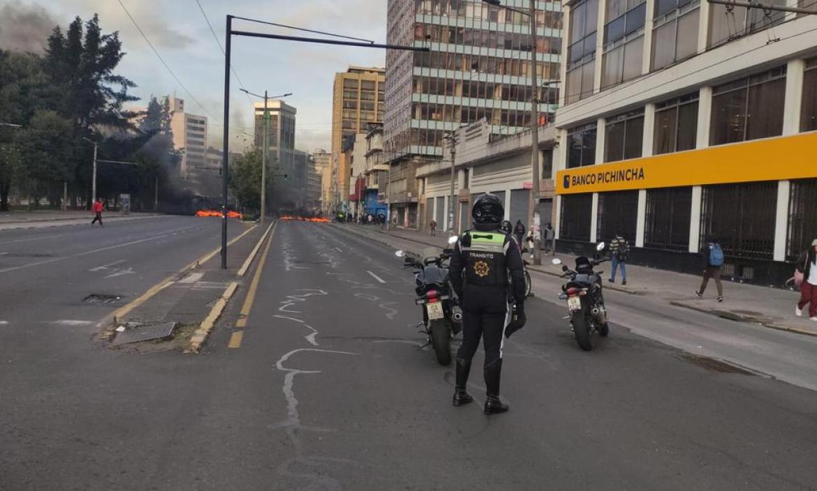 protestas en Quito