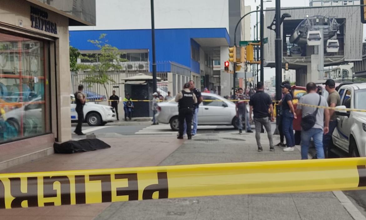 Hombre asesinato en el centro de Guayaquil