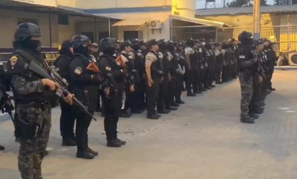 Operativo cárcel de mujeres Guayaquil