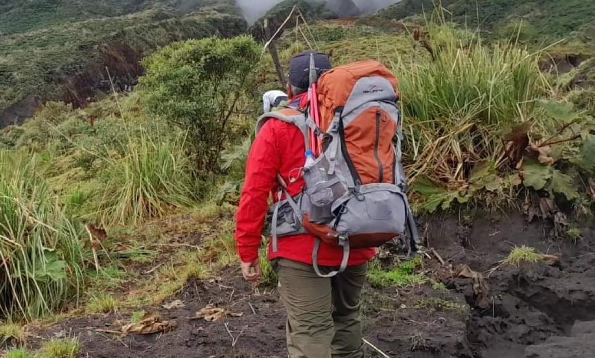 Dos personas más se encuentran desaparecidos en el volcán Tungurahua.