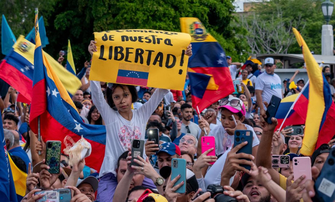 Oposición venezolana en campaña por elecciones.jpg