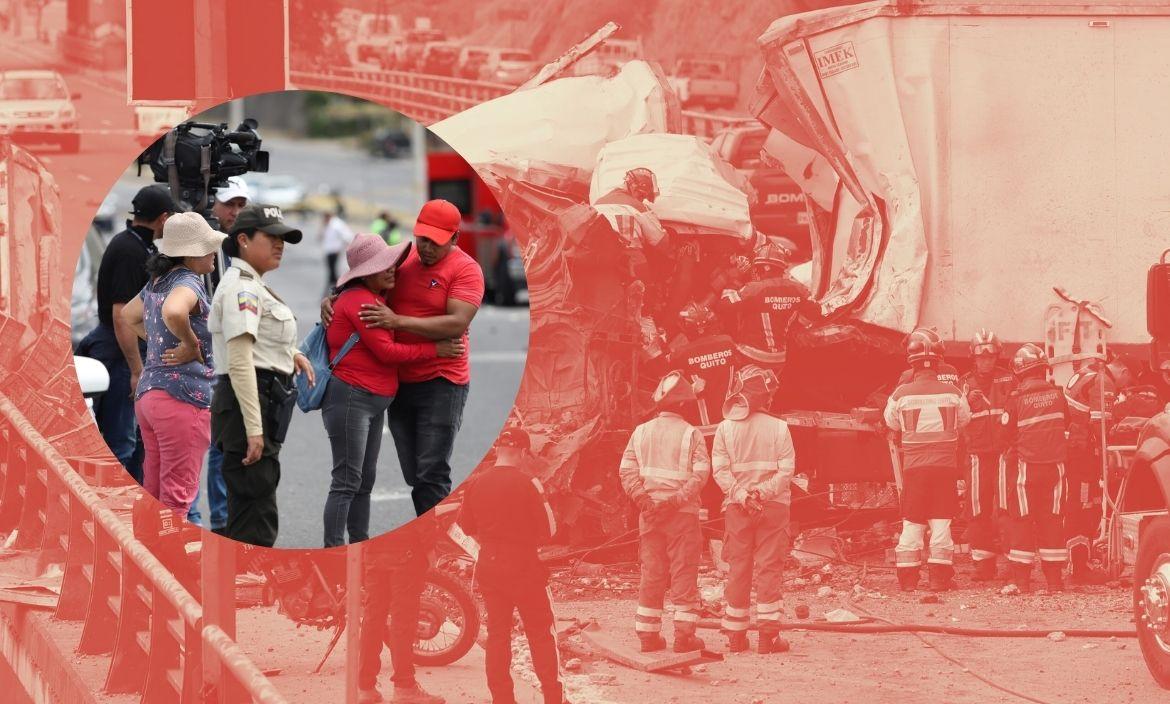 accidente - muerto - Quito