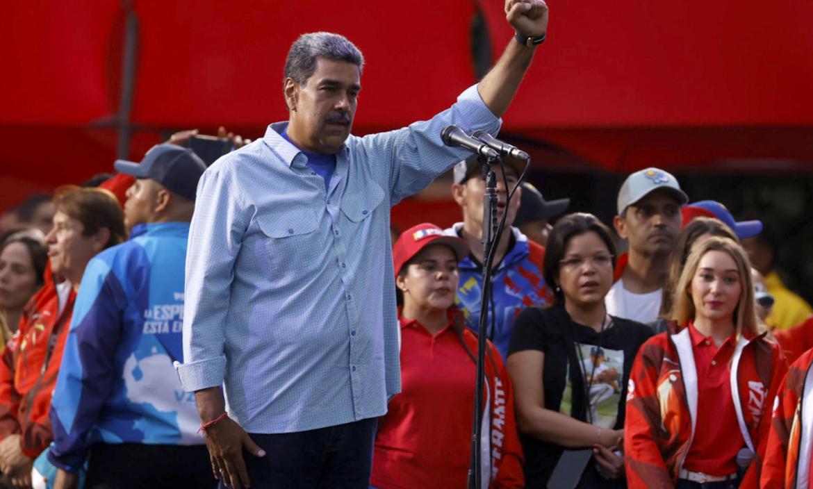 Nicolás Maduro, declarado ganador.