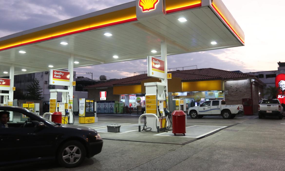 Un hombre amenazó en una gasolinera.