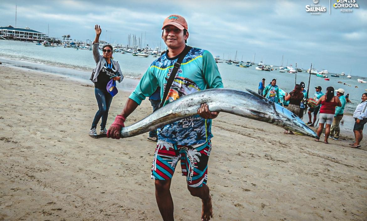 Hay campeón de captura del wahoo en Salinas.