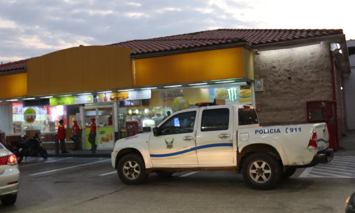 Detenido con explosivo en gasolinera de Guayaquil