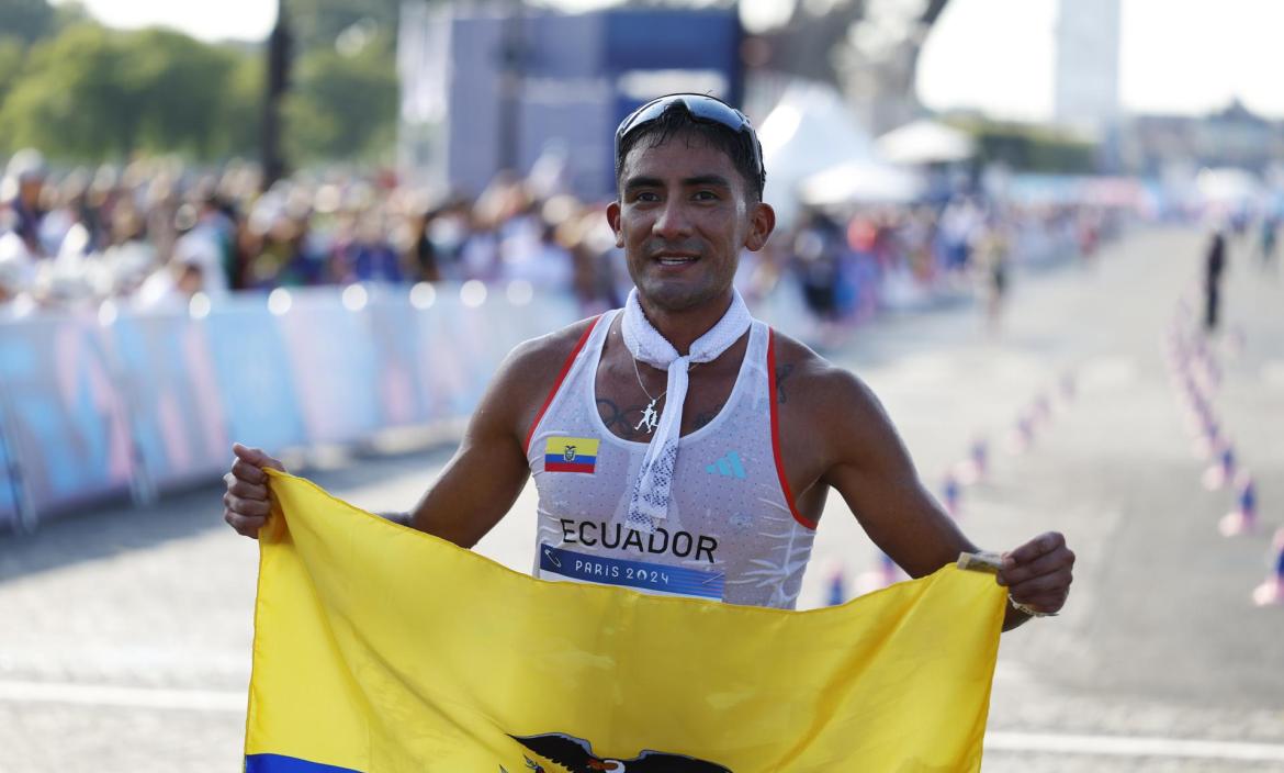 Daniel Pintado consiguió la medalla de oro en marcha, a sus 29 años.