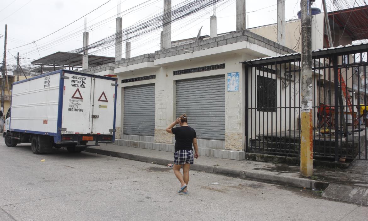 En este sector de Durán ocurrió el crimen.