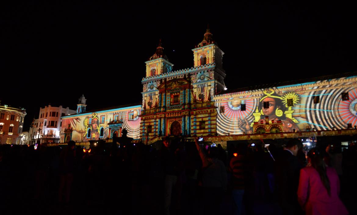 festival de luces Quito