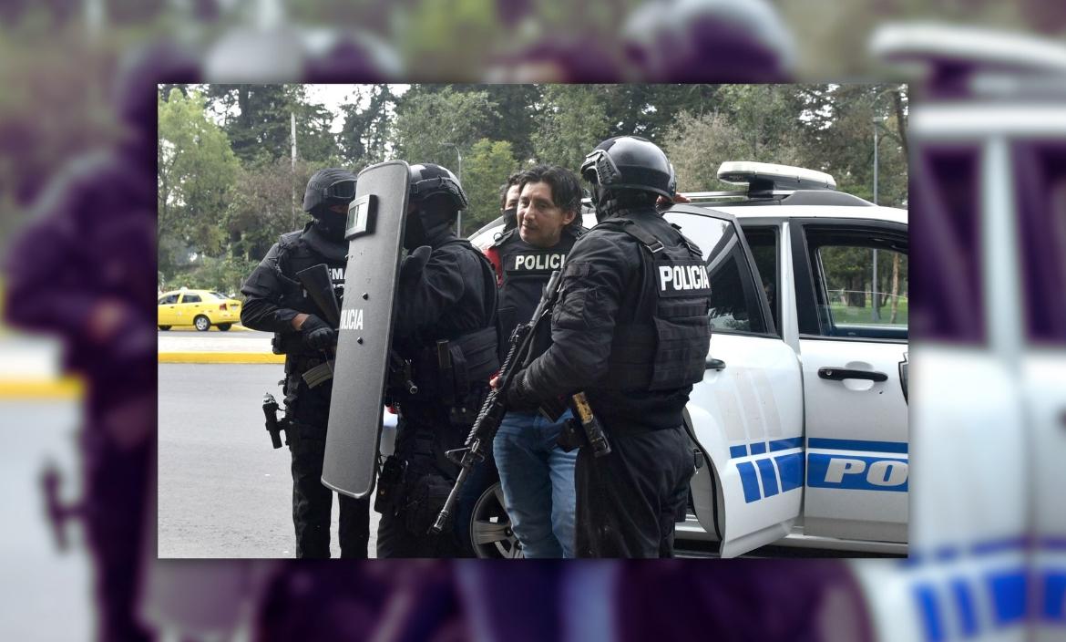 Fabricio Colón Pico Suárez es el presunto líder del grupo terrorista Los Lobos en la provincia de Pichincha.