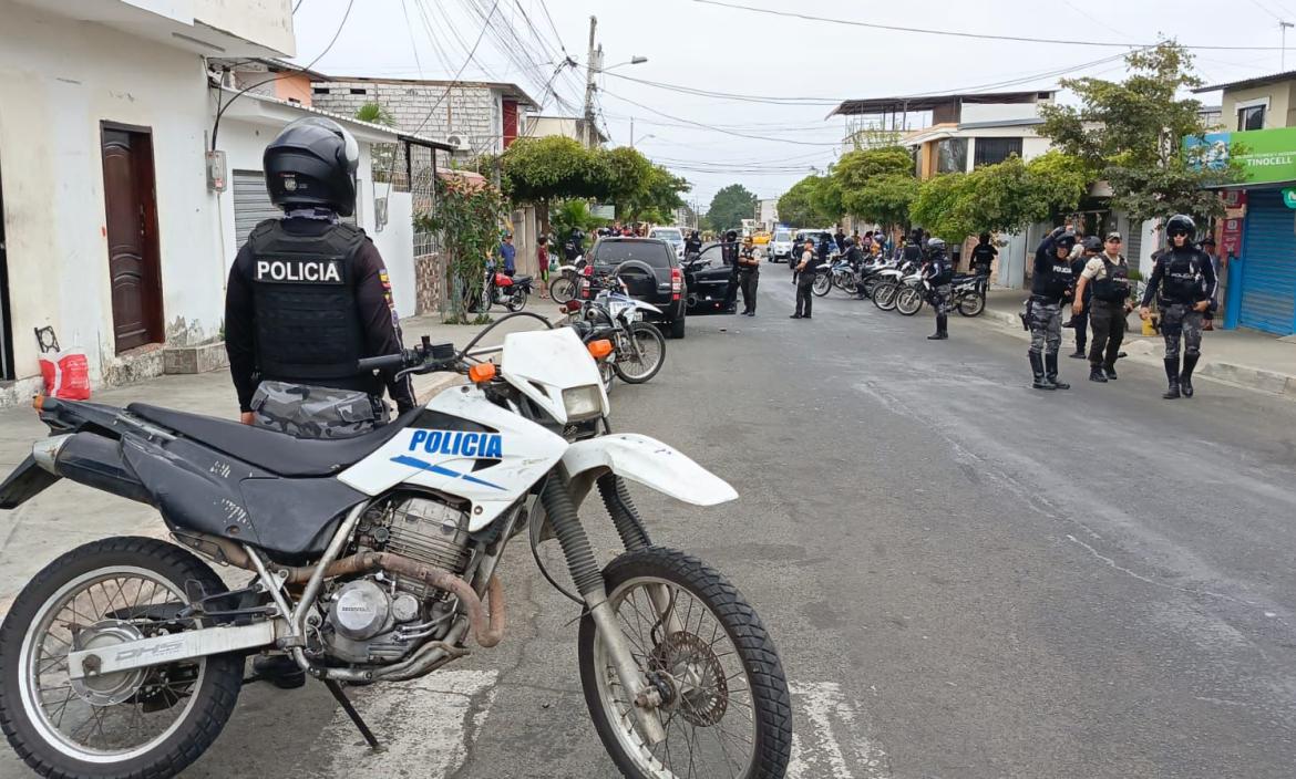 El hecho se reportó en el barrio Cuba, de la parroquia Eloy Alfaro de Manta, provincia de Manabí.