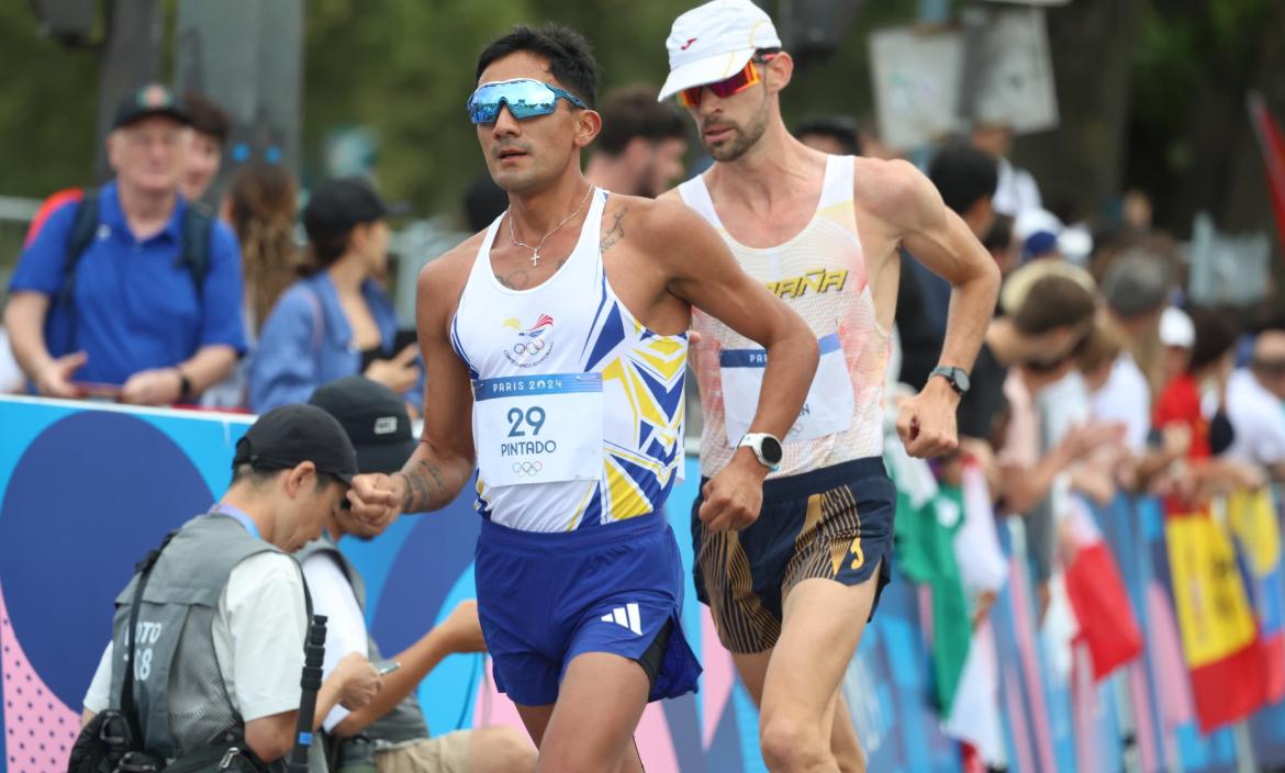 Daniel Pintado consigue medalla de plata en los Juegos Olímpicos.