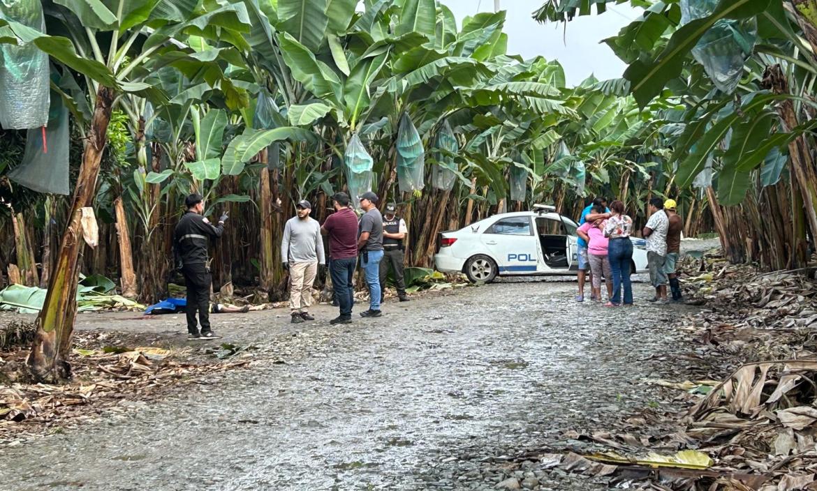 Sicariato en hacienda de El Guabo