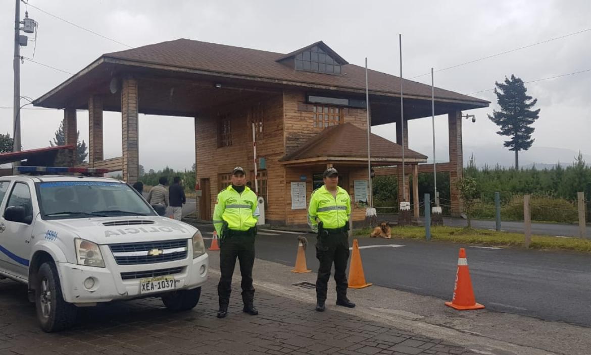 Controles que se ejecutan al interior del Parque Nacional Cotopaxi.