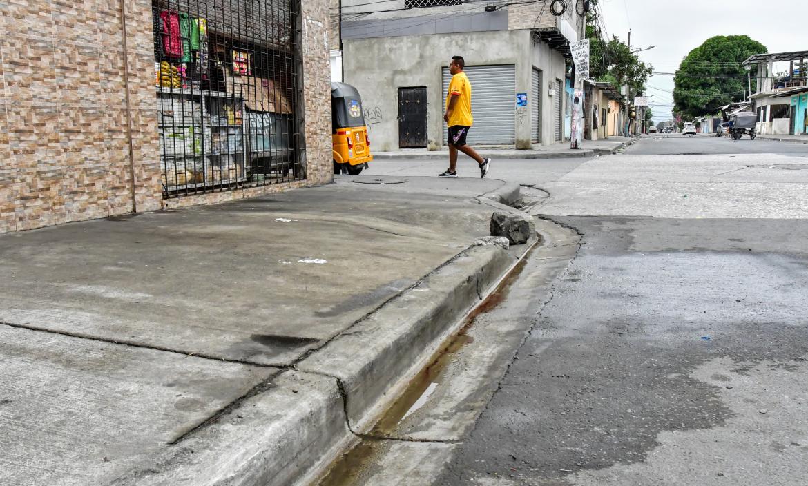 En esta esquina del Guasmo sur ocurrió la balacera.