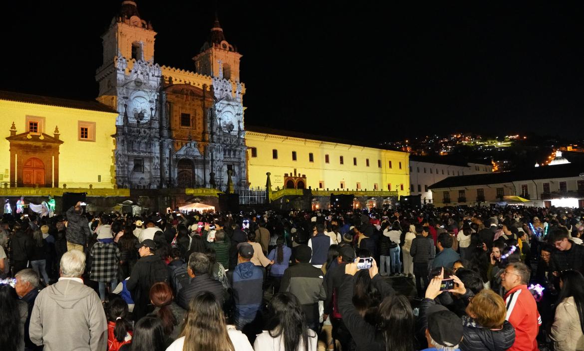 festival de luces Quito