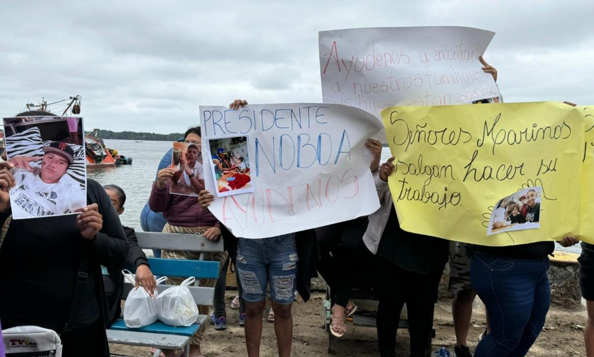 familiares de pescadores