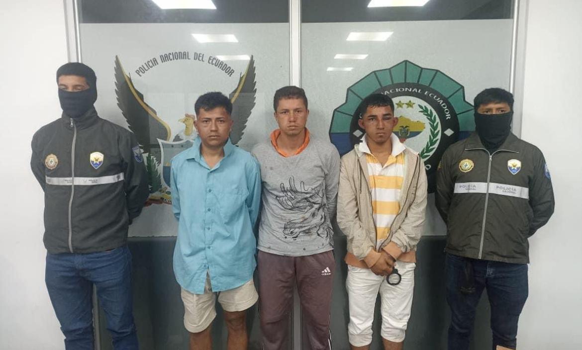 Los detenidos en Manabí y El Empalme son investigados por desaparición involuntaria y tenencia de armas no autorizada