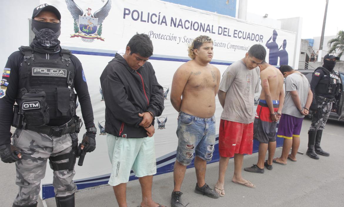 Varios detenidos por caso de secuestro en Durán.