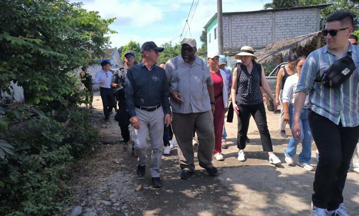 Arthur W. Brown y Javier Buitrón recorrieron Esmeraldas.