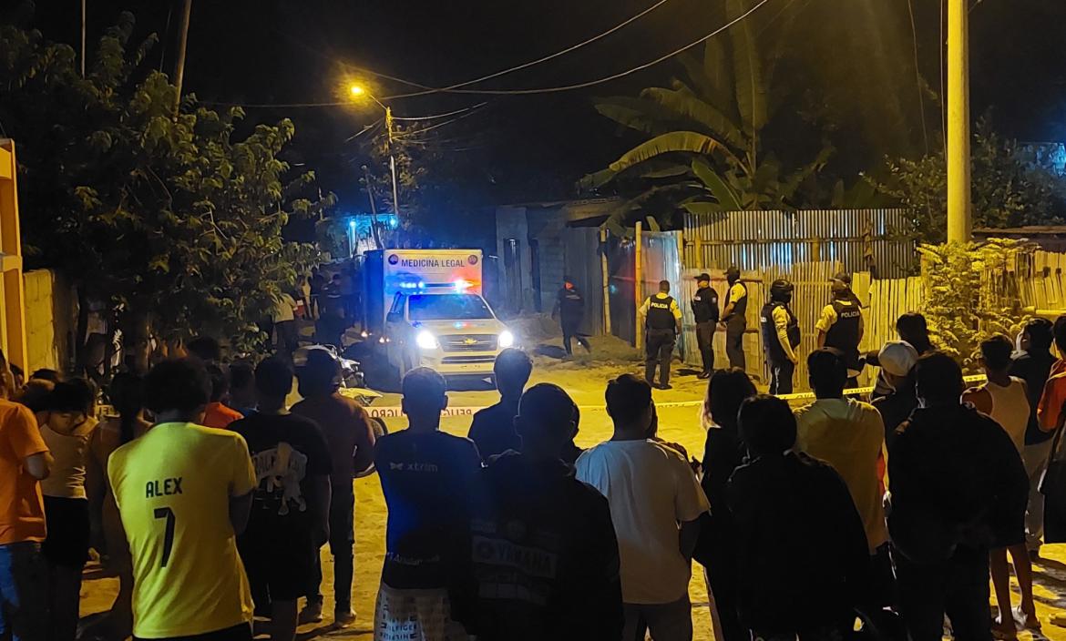 En el barrio Las Cumbres de La Libertad asesinaron a un hombre