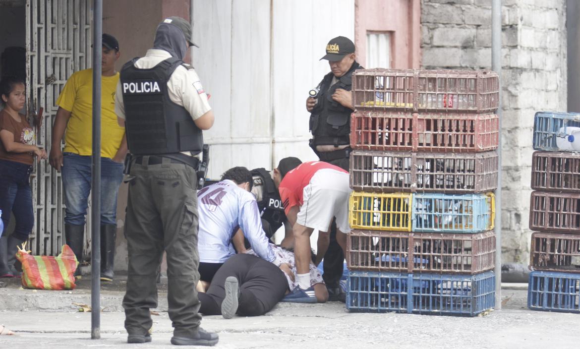 baleado por no dejarse robar