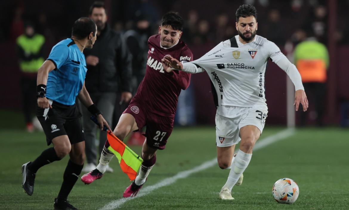 Liga de Quito, defensa, Lanús, Copa Sudamericana