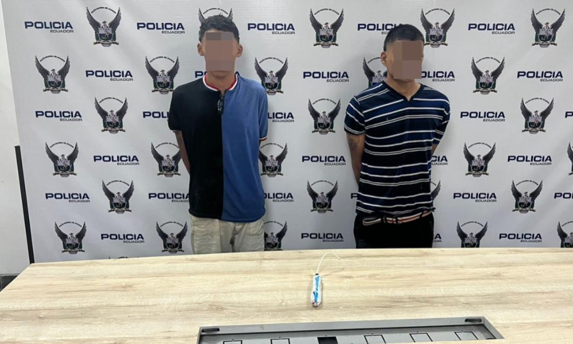 Extorsionadores detenidos en Flor de Bastión