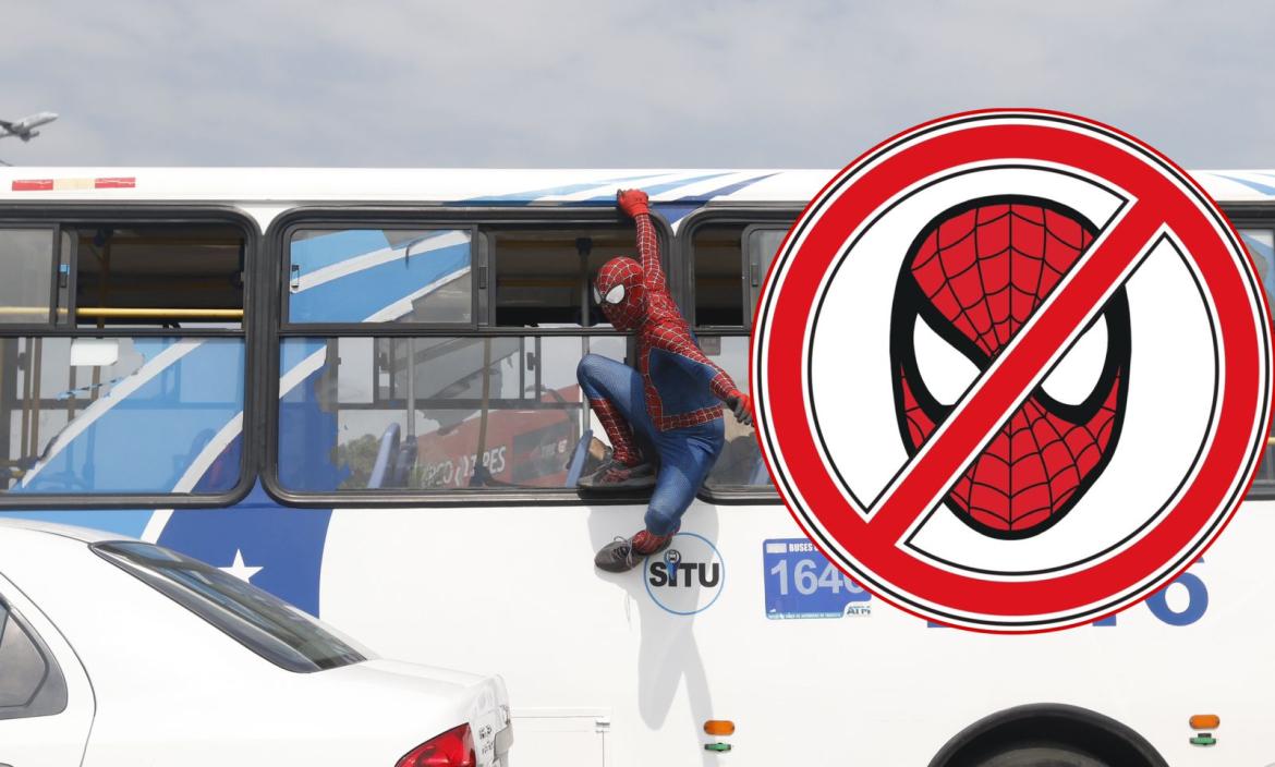 Spider-Man Busetero se volvió conocido porque realizaba piruetas en los transportes de Guayaquil.