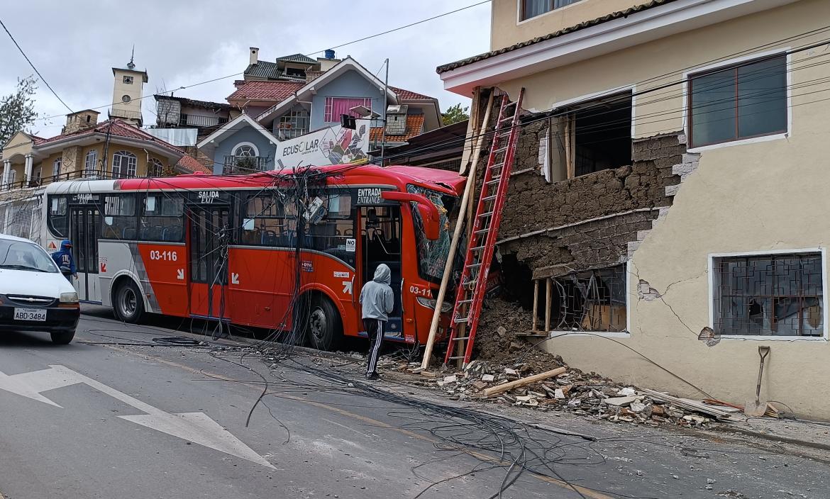 choque en Cuenca