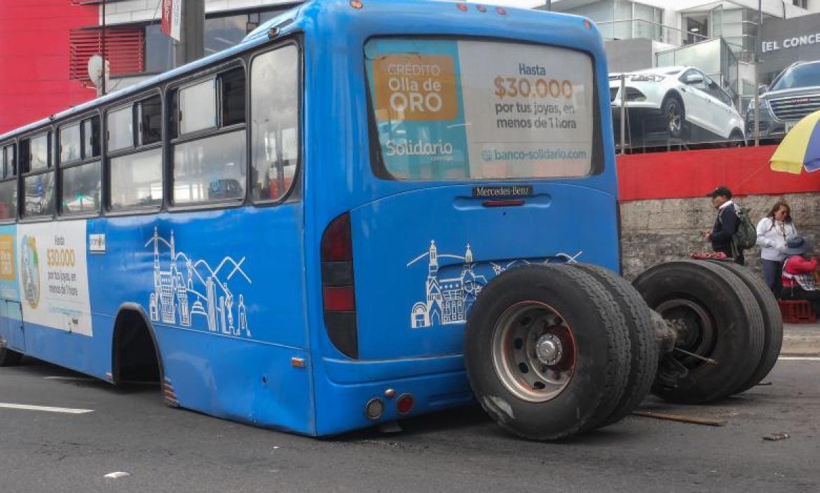 bus en La Marín