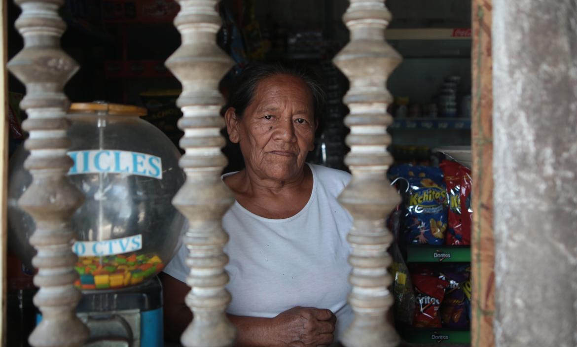 La abuelita de la tienda