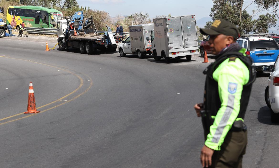 Accidente en la Pifo - Papallacta