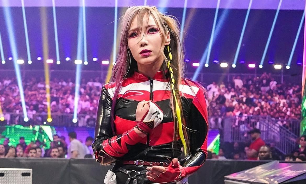 Kairi Sane sufrió un accidente durante una lucha en WWE.