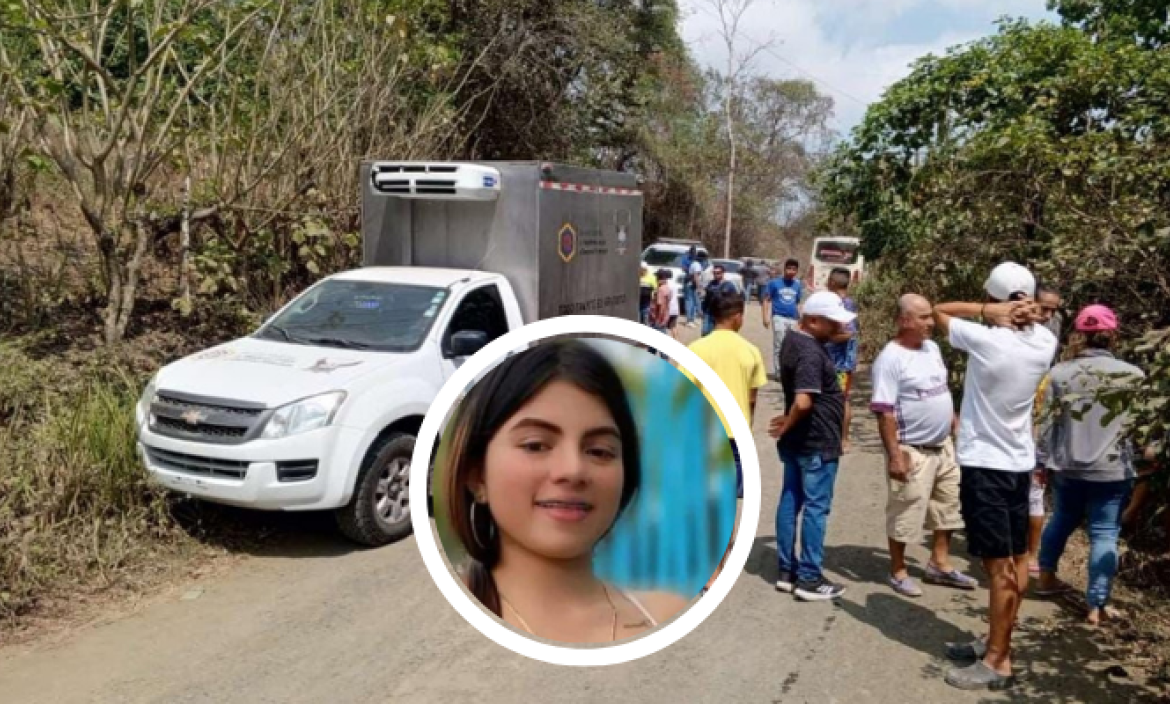 La joven fue encontrada por lugareños que circulaban por la zona.