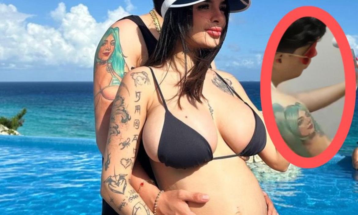 Esta fue la foto que subió Karely Ruiz con quien aparentemente seía su pareja.