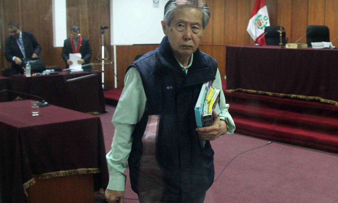 Alberto Fujimori batallaba contra una larga enfermedad.