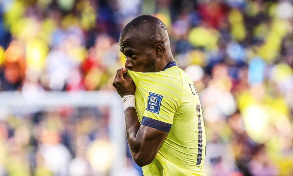 Enner Valencia anotó el gol de la victoria ante Perú.